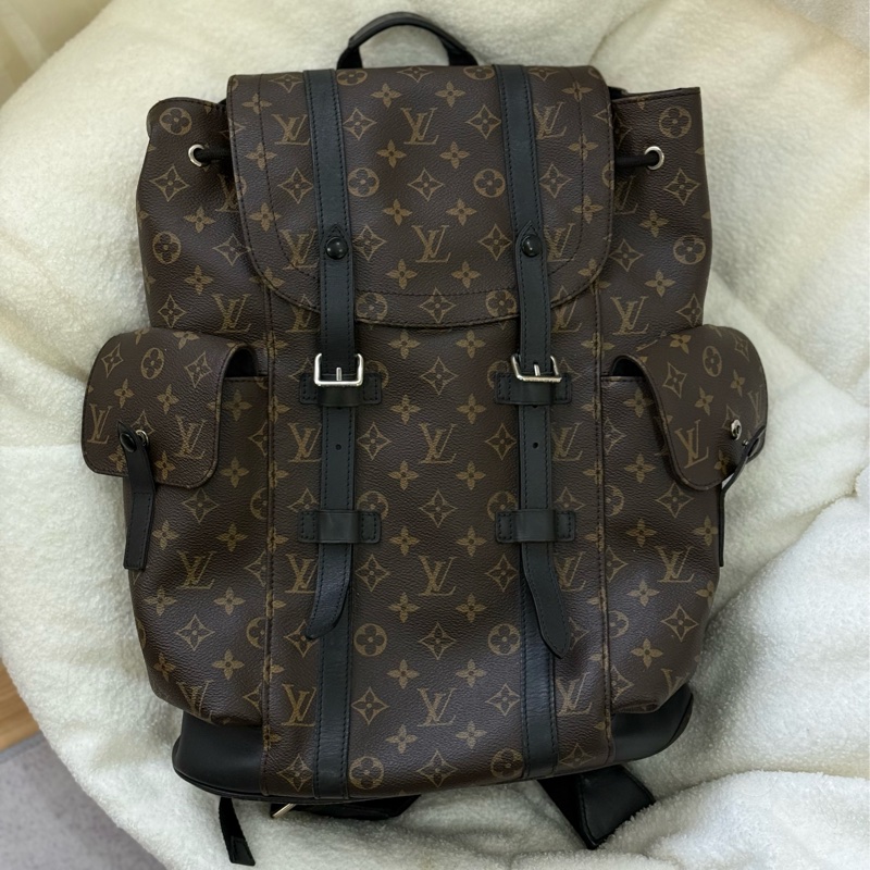 (保留中)Lv Christopher MM後背包-0