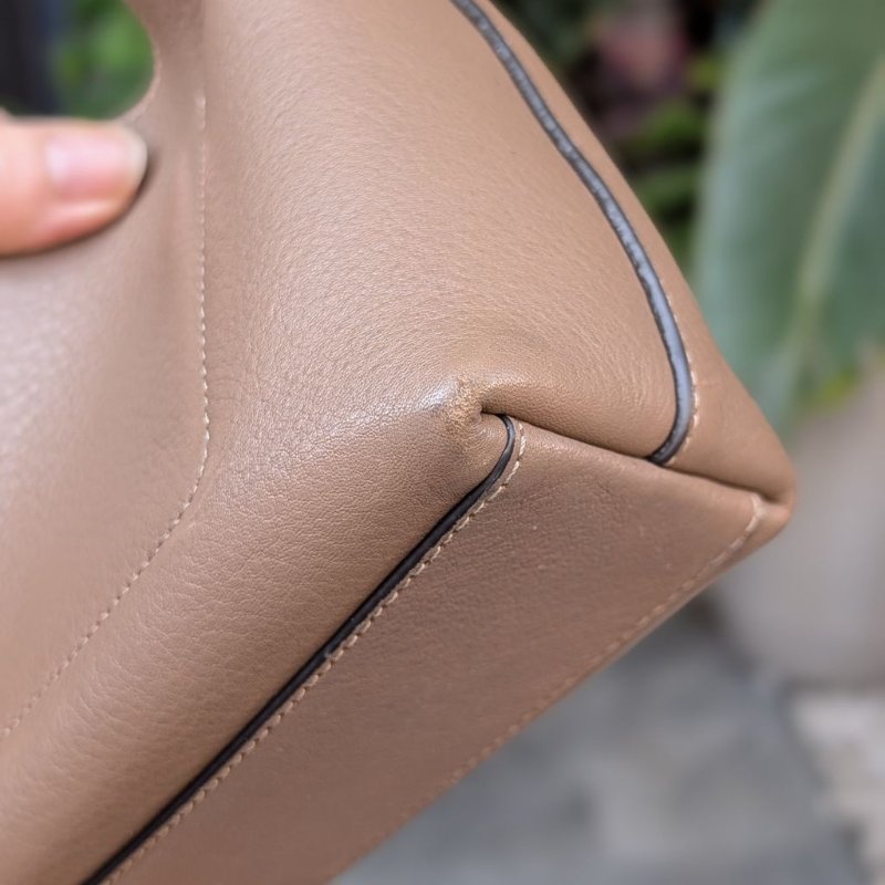 Coach brooklyn23 深駝色(手提/肩背/斜背)鍊包-13