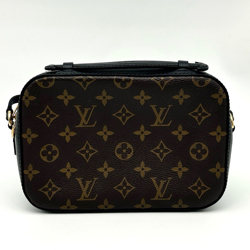 「JL精品代購」9新 Lv老花拼色流蘇2way相機包-2