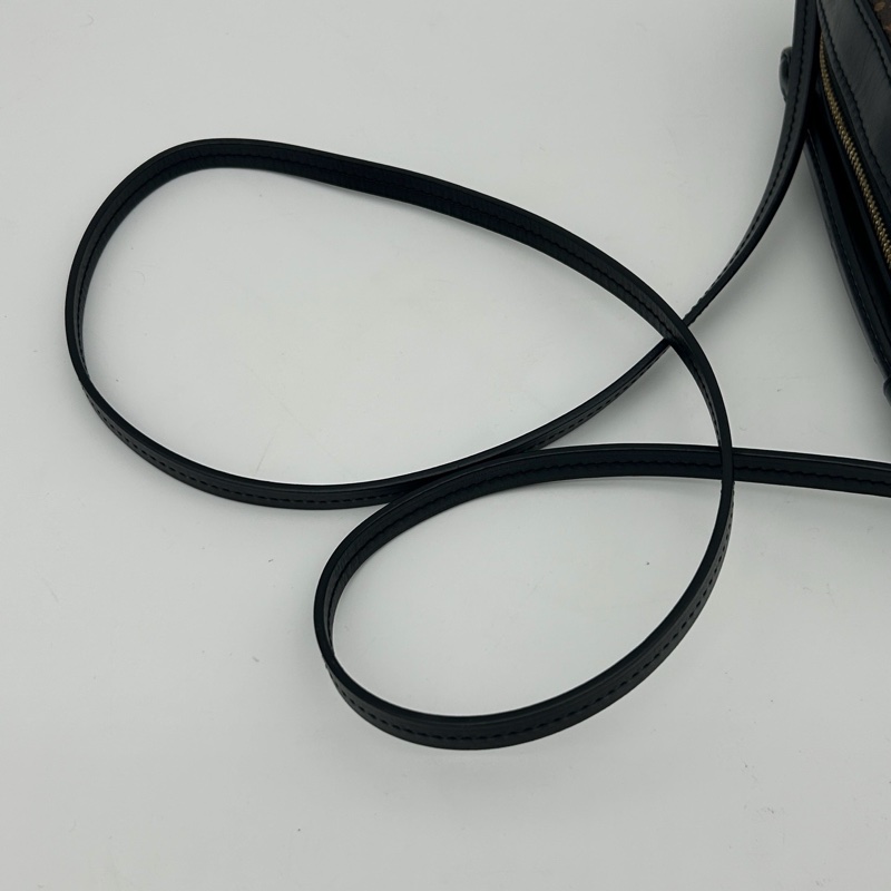 「JL精品代購」9新 Lv老花拼色流蘇2way相機包-5