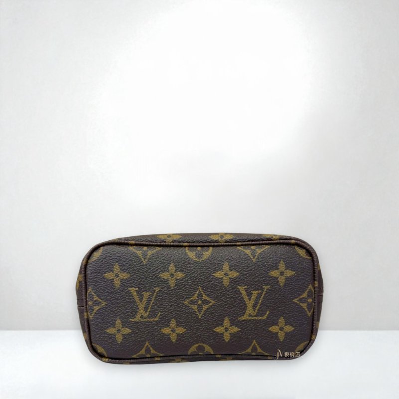 JS1212-LV Neverfull BB原花奶茶色寬背帶托特包 M46705-4