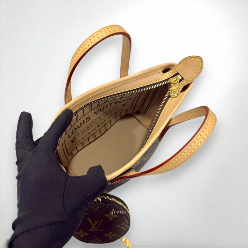 JS1212-LV Neverfull BB原花奶茶色寬背帶托特包 M46705-5