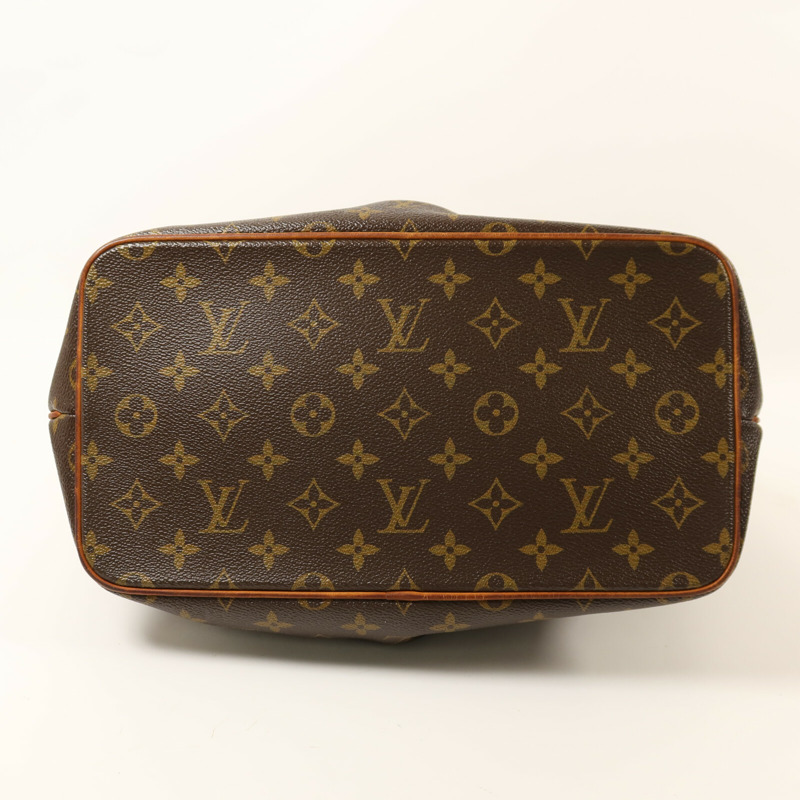 LOUIS VUITTON Monogram Palermo PM金扣手挽肩背兩用袋棕色-3