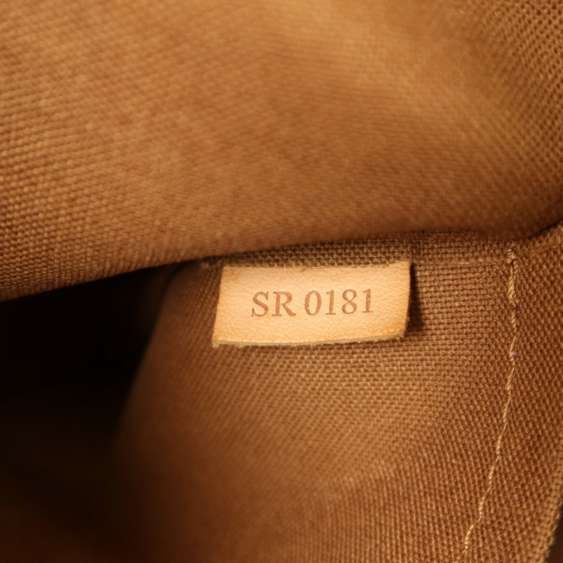 LOUIS VUITTON Monogram Palermo PM金扣手挽肩背兩用袋棕色-6