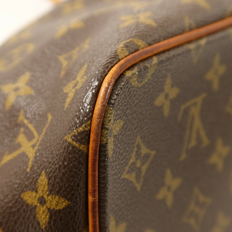LOUIS VUITTON Monogram Palermo PM金扣手挽肩背兩用袋棕色-12