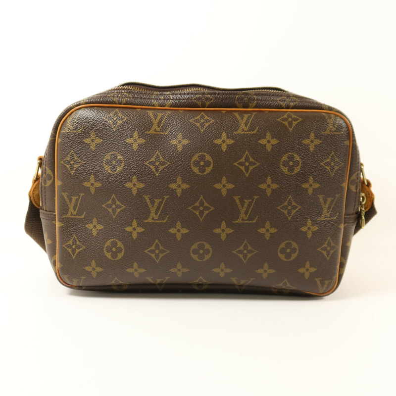 LOUIS VUITTON Monogram Reporter PM金扣肩背袋-2