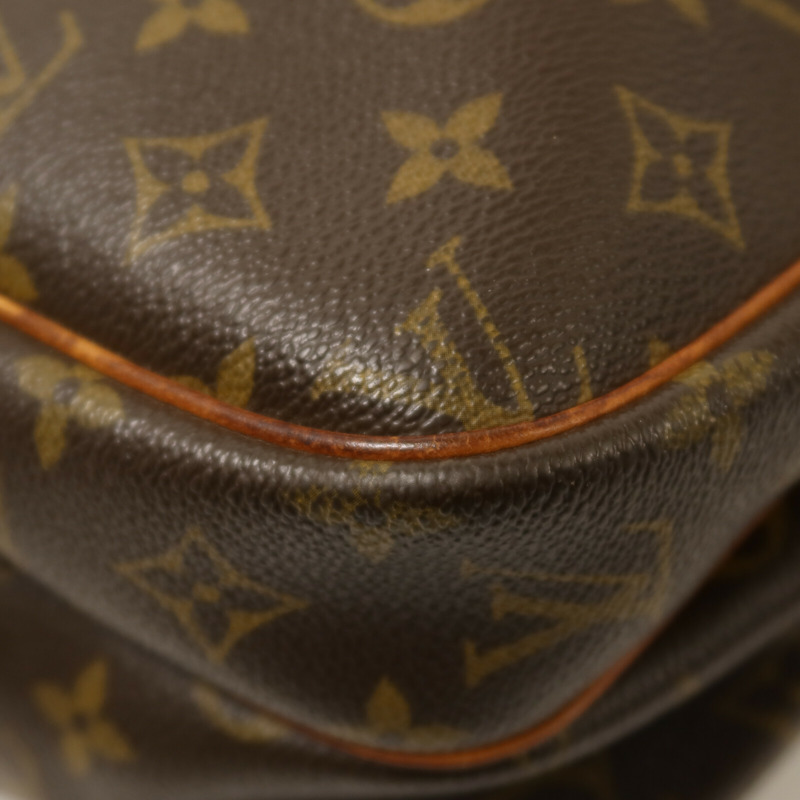 LOUIS VUITTON Monogram Reporter PM金扣肩背袋-11