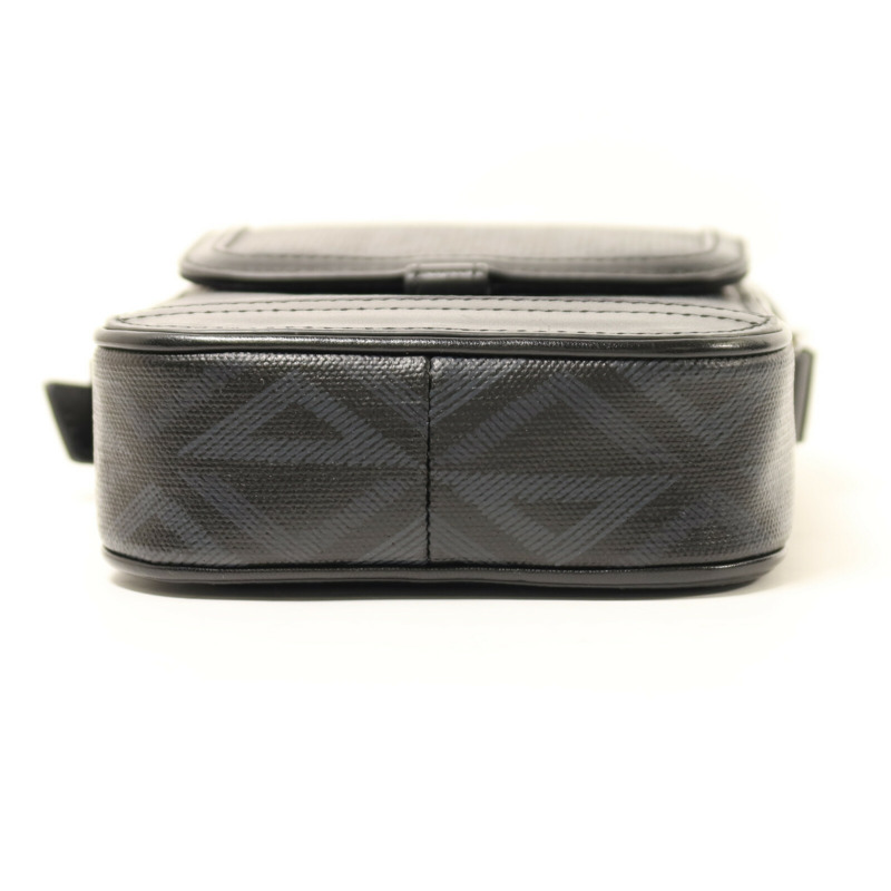 Dior 塗層帆布CD Diamond銀扣肩背袋-3