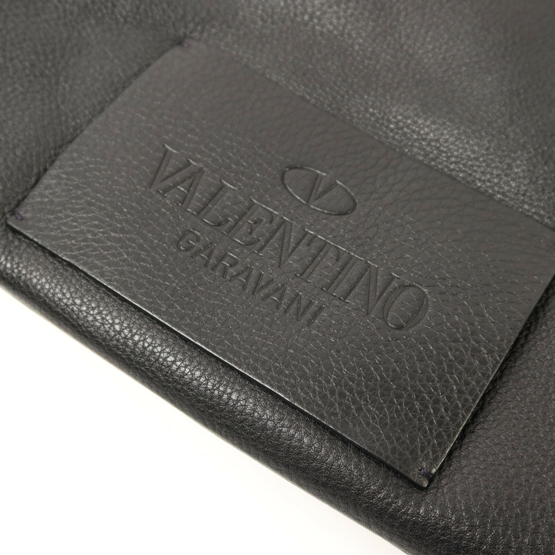 Valentino 牛皮皮革2 Way Shoulder金扣手挽肩背兩用袋-13