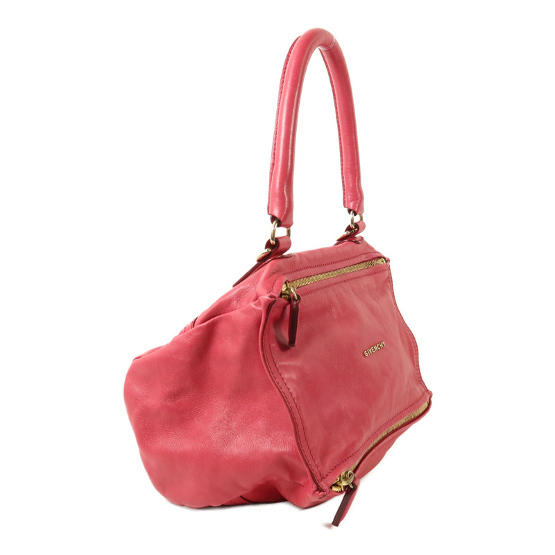 GIVENCHY 牛皮皮革Pandora Medium金扣手挽肩背兩用袋-3