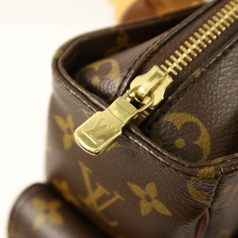 LOUIS VUITTON Monogram Multipli Cite金扣肩背袋-8