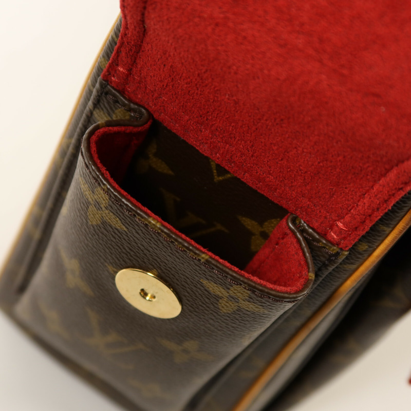 LOUIS VUITTON Monogram Multipli Cite金扣肩背袋-9