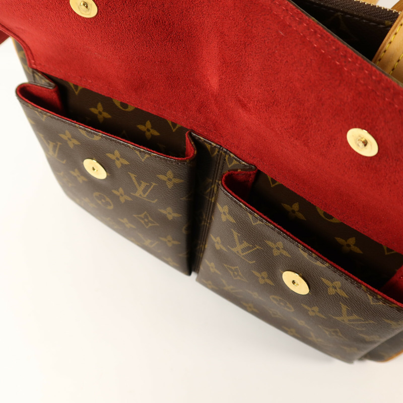LOUIS VUITTON Monogram Multipli Cite金扣肩背袋-10