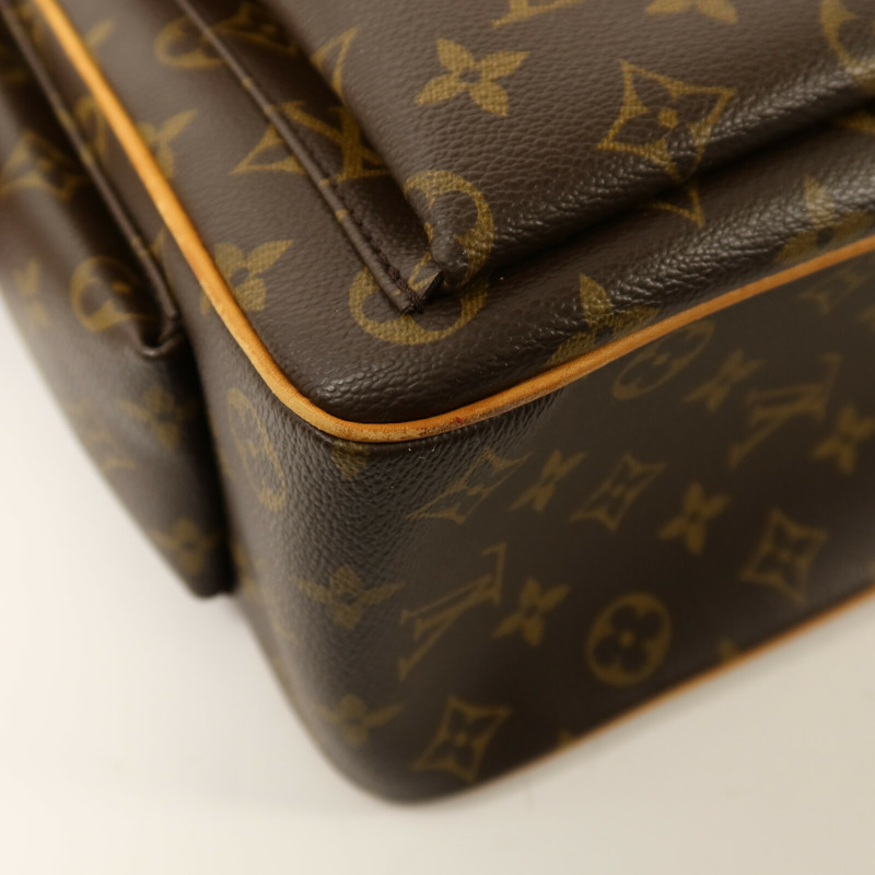 LOUIS VUITTON Monogram Multipli Cite金扣肩背袋-11