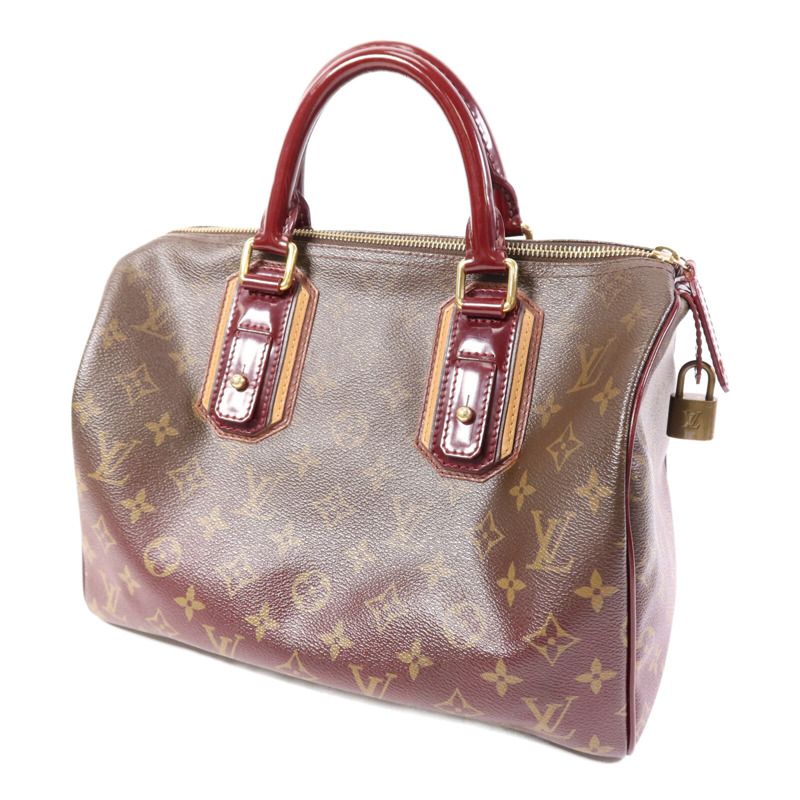 LOUIS VUITTON Monogram Mirage Speedy 30金扣手挽袋-2