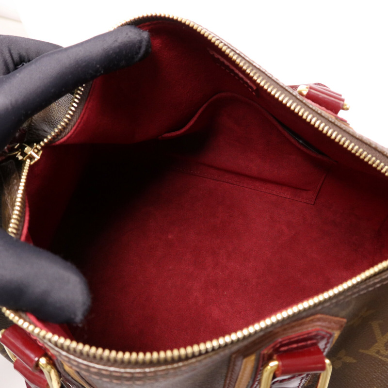 LOUIS VUITTON Monogram Mirage Speedy 30金扣手挽袋-4