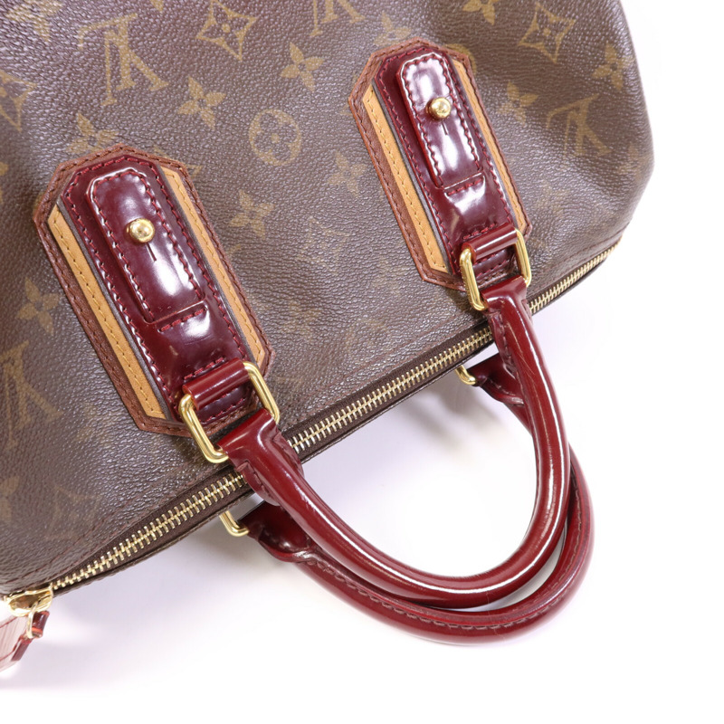 LOUIS VUITTON Monogram Mirage Speedy 30金扣手挽袋-8