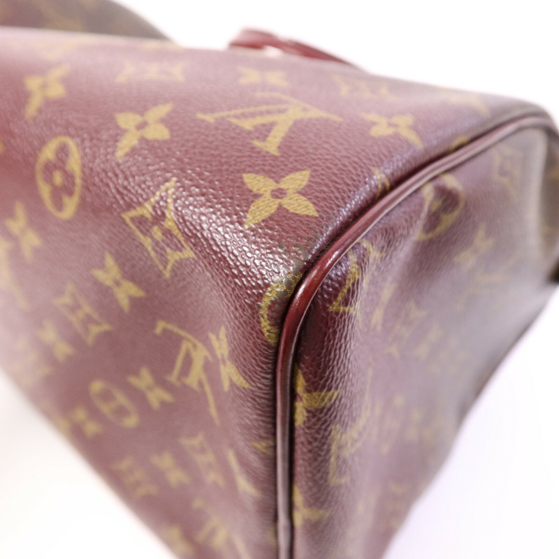LOUIS VUITTON Monogram Mirage Speedy 30金扣手挽袋-11