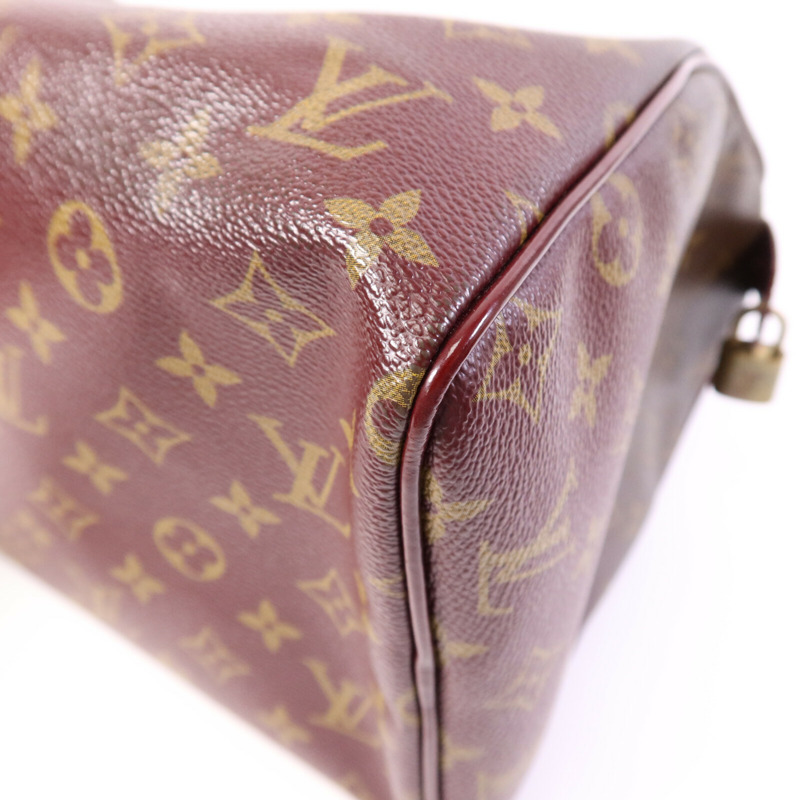 LOUIS VUITTON Monogram Mirage Speedy 30金扣手挽袋-13