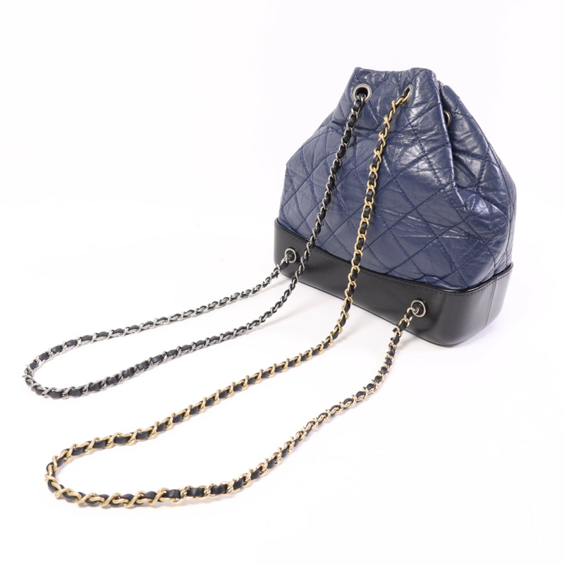 CHANEL 牛皮皮革Gabrielle Backpack背包-7