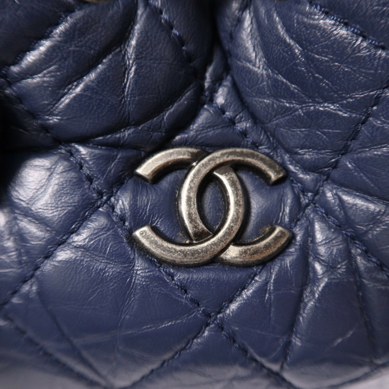 CHANEL 牛皮皮革Gabrielle Backpack背包-12