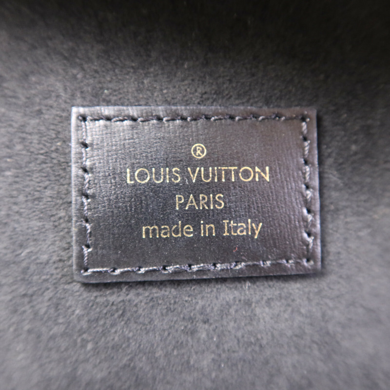 LOUIS VUITTON Monogram Reverse Vanity PM金扣手挽肩背兩用袋棕色-5