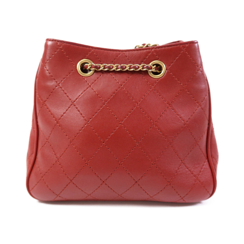 CHANEL 牛皮皮革Egyptian Amulet金扣鏈帶肩背袋-1