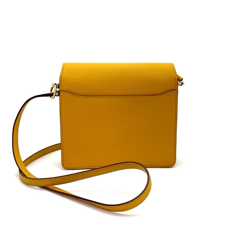 HERMES愛馬仕Roulis mini馬戲團黃金扣豬鼻子單肩斜挎包-1