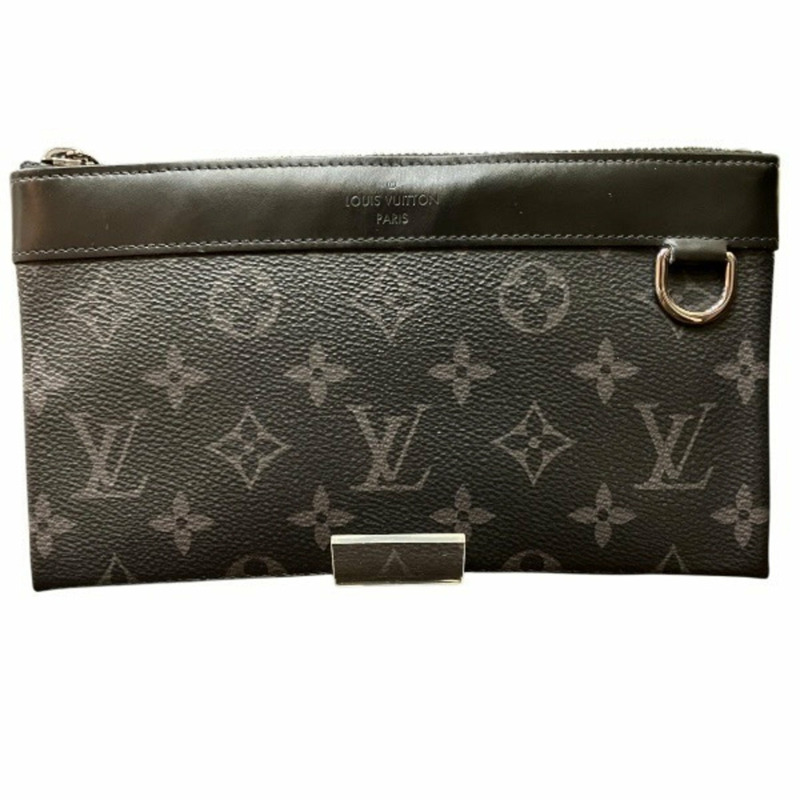 路易威登 Monogram Eclipse Pochette Discovery PM M44323 手拿包 男女通用-0