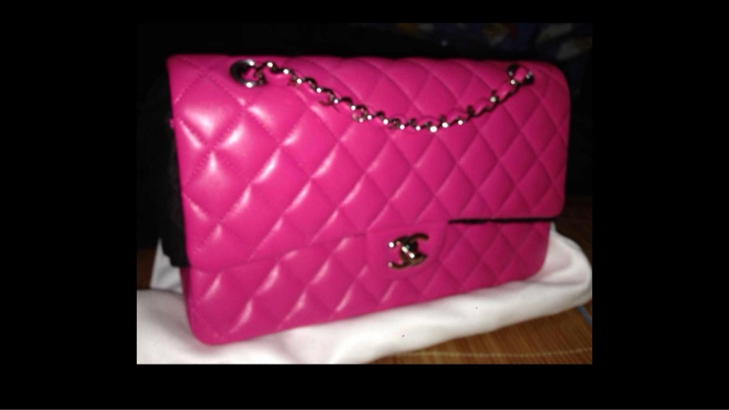 香奈兒 經典双蓋真皮中号手袋-5