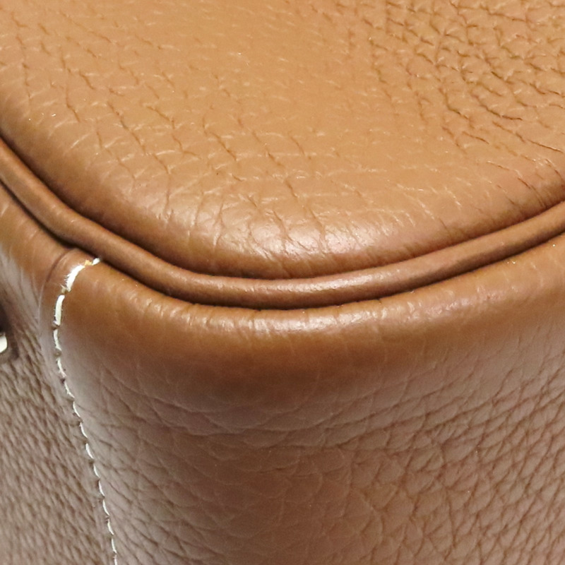 金棕色 Taurillon牛皮 Lindy 26 肩背包 B刻 銀扣【HERMES 愛馬仕】 H073428CK37-10
