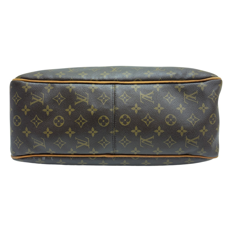 棕色 原花帆布 Delightful MM 肩背包【LOUIS VUITTON LV 路易威登】 M50156-3