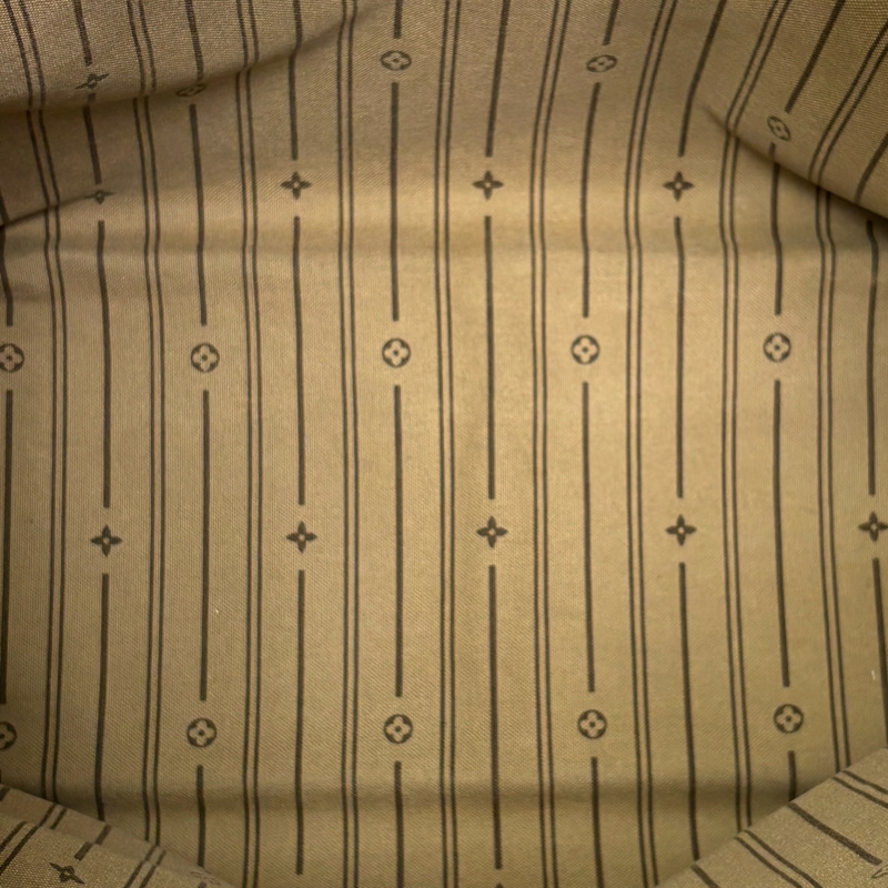 棕色 原花帆布 Delightful MM 肩背包【LOUIS VUITTON LV 路易威登】 M50156-4