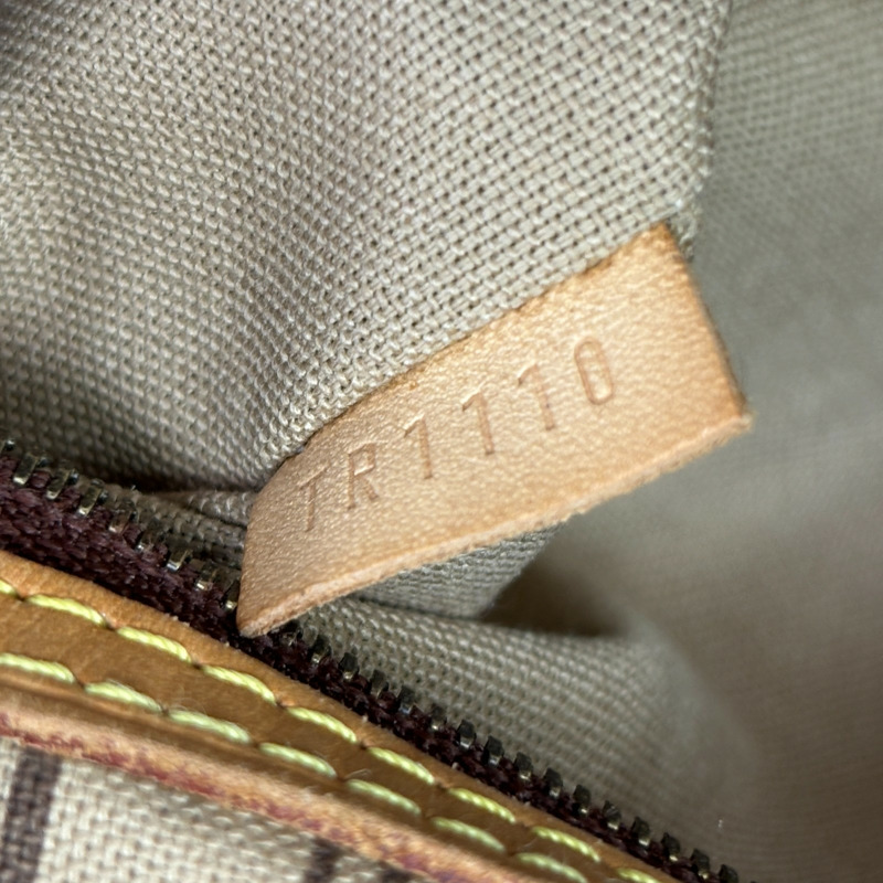 棕色 原花帆布 Delightful MM 肩背包【LOUIS VUITTON LV 路易威登】 M50156-6