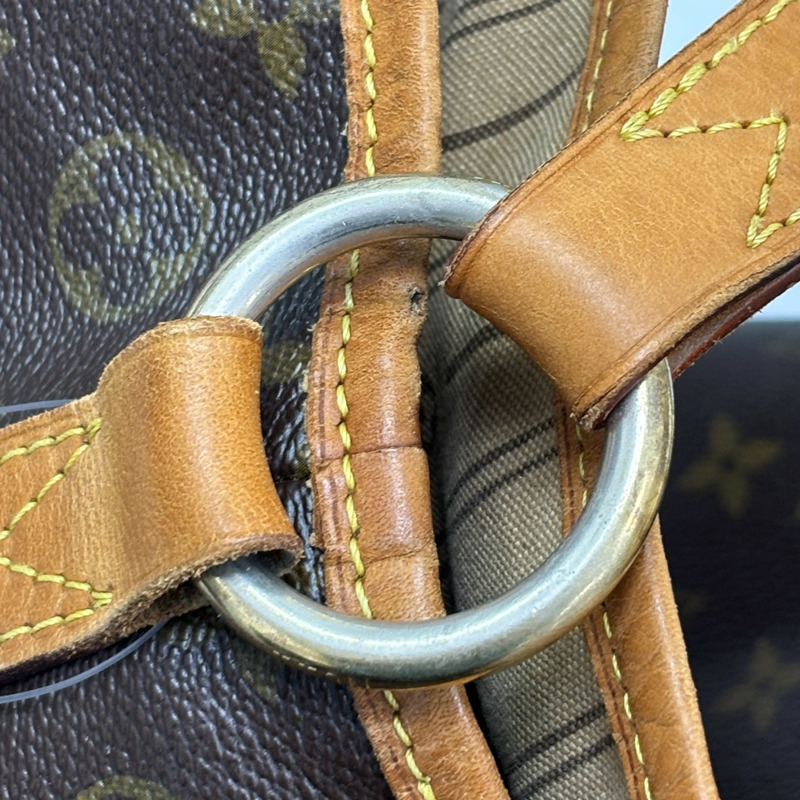 棕色 原花帆布 Delightful MM 肩背包【LOUIS VUITTON LV 路易威登】 M50156-9