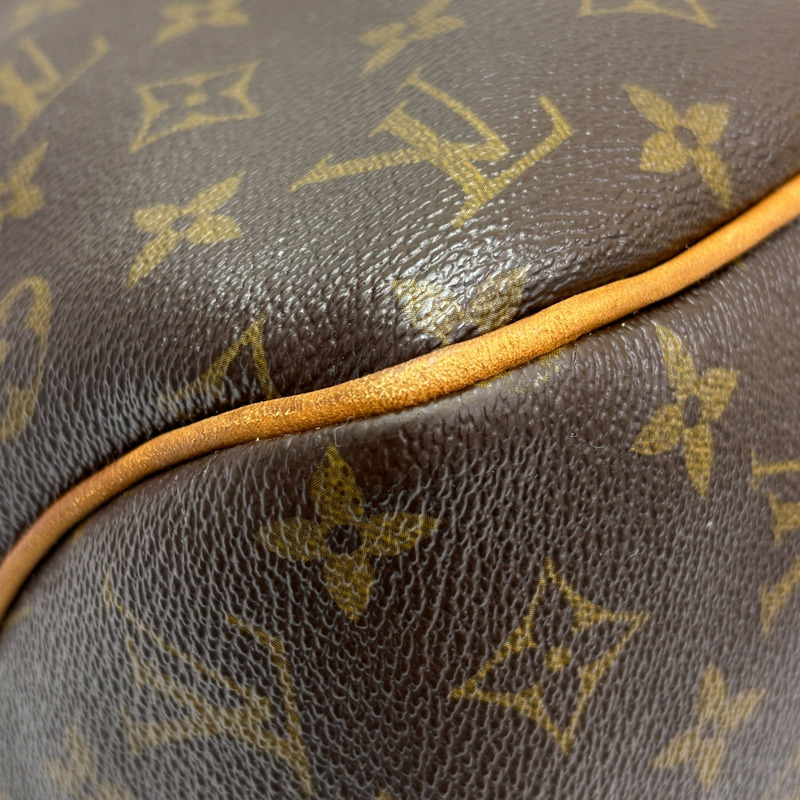 棕色 原花帆布 Delightful MM 肩背包【LOUIS VUITTON LV 路易威登】 M50156-11