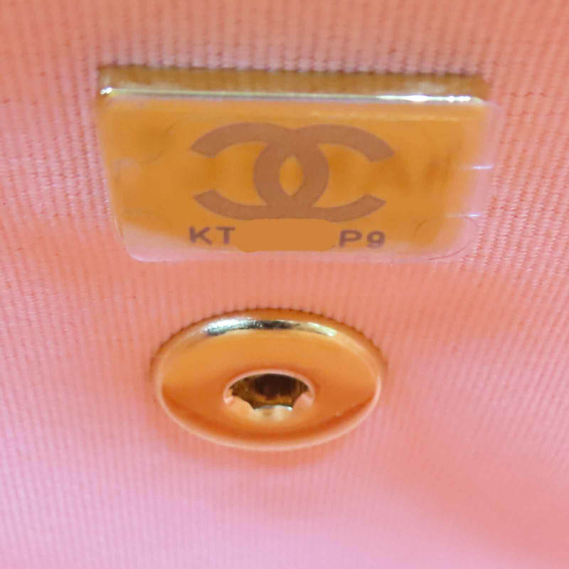 粉色 牛皮 鏈條 化妝包 肩背包【CHANEL 香奈兒】 AS3729-7