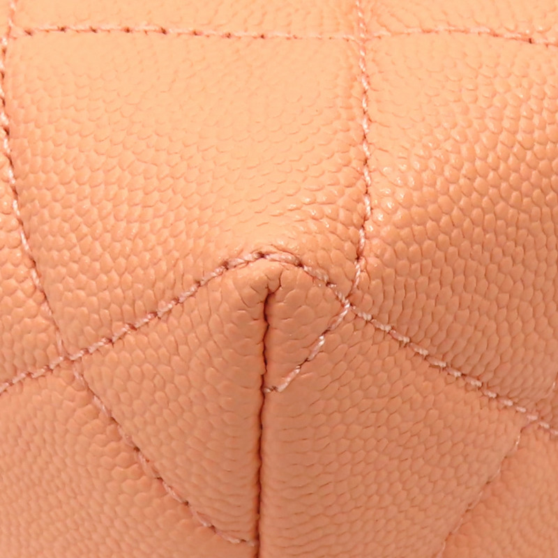 粉色 牛皮 鏈條 化妝包 肩背包【CHANEL 香奈兒】 AS3729-9