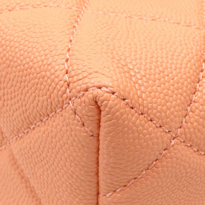 粉色 牛皮 鏈條 化妝包 肩背包【CHANEL 香奈兒】 AS3729-10