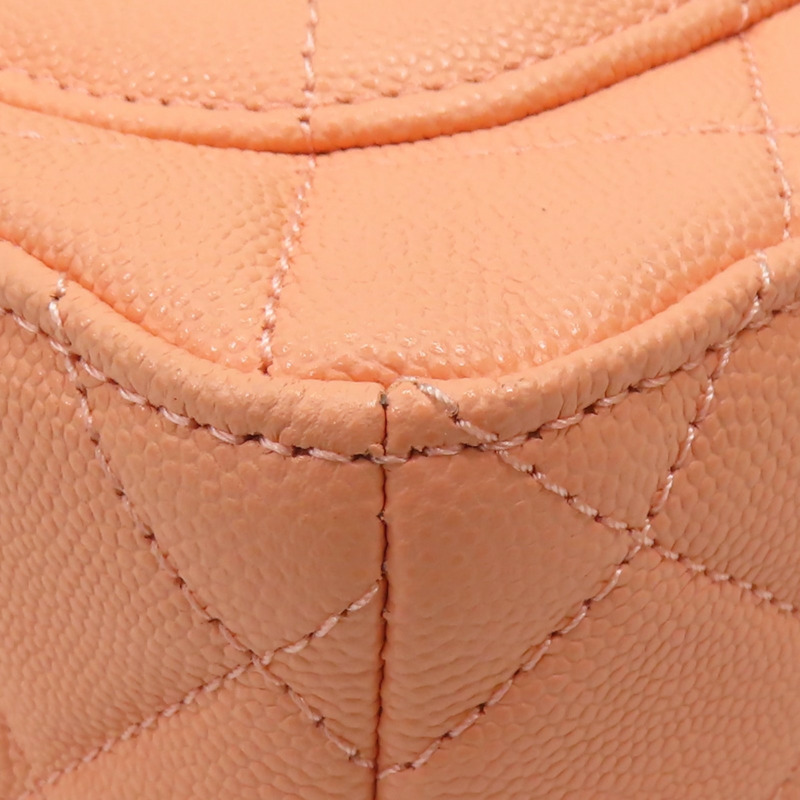 粉色 牛皮 鏈條 化妝包 肩背包【CHANEL 香奈兒】 AS3729-12