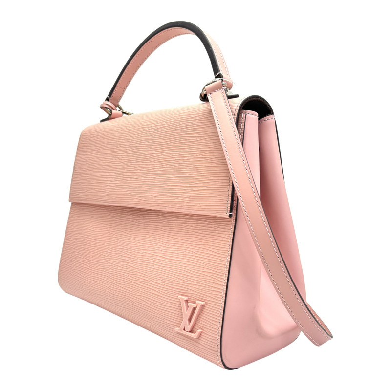 粉色 Epi 水波紋牛皮 Cluny MM 兩用包 【LOUIS VUITTON LV 路易威登】 M41334-1
