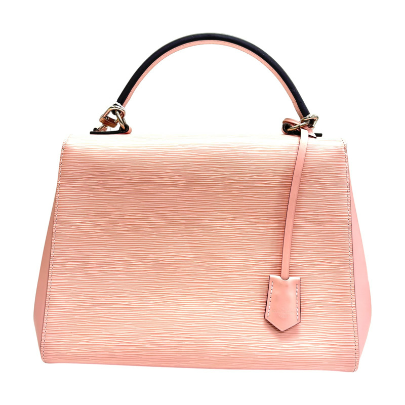 粉色 Epi 水波紋牛皮 Cluny MM 兩用包 【LOUIS VUITTON LV 路易威登】 M41334-2