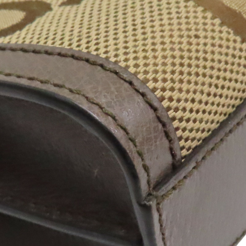 棕色 Jumbo GG 帆布 Ophidia 肩背包【GUCCI 古馳】 503877-11