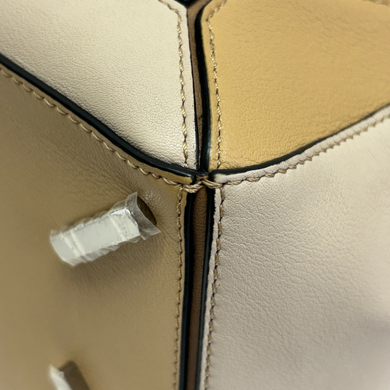 棕色 牛皮 Puzzle 兩用包【LOEWE 羅威】 A510S21-7