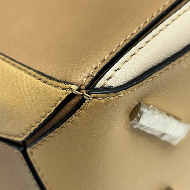 棕色 牛皮 Puzzle 兩用包【LOEWE 羅威】 A510S21-8