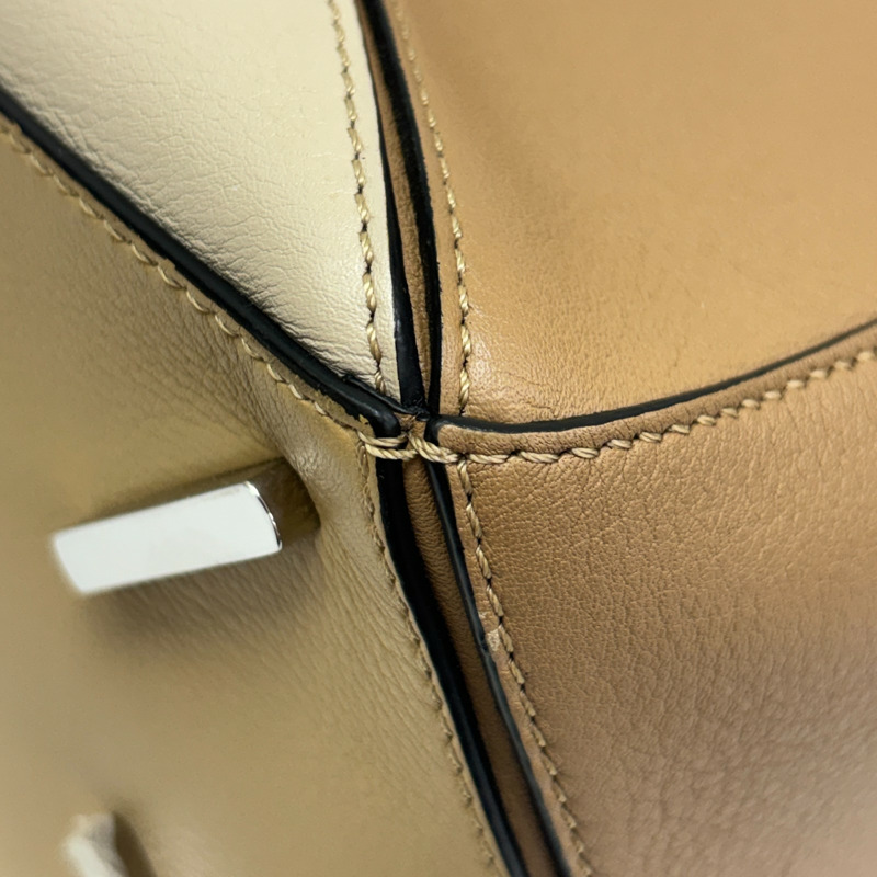 棕色 牛皮 Puzzle 兩用包【LOEWE 羅威】 A510S21-9