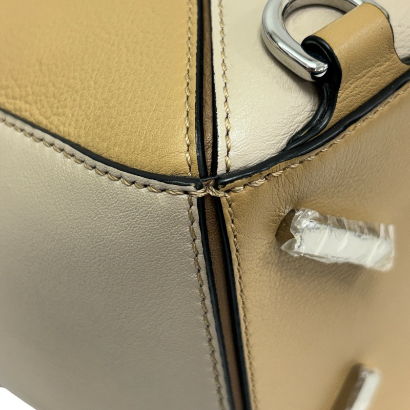 棕色 牛皮 Puzzle 兩用包【LOEWE 羅威】 A510S21-10