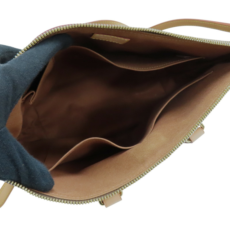 棕色 原花帆布 Palermo PM 兩用包【LOUIS VUITTON LV 路易威登】 M40145-4