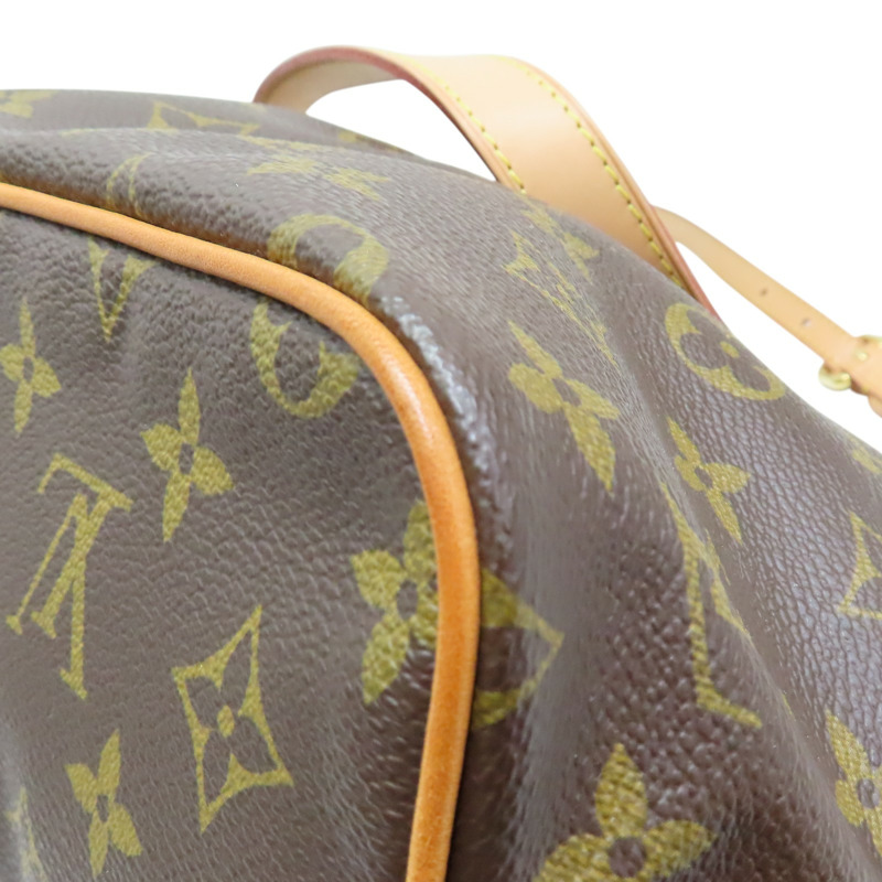 棕色 原花帆布 Palermo PM 兩用包【LOUIS VUITTON LV 路易威登】 M40145-11