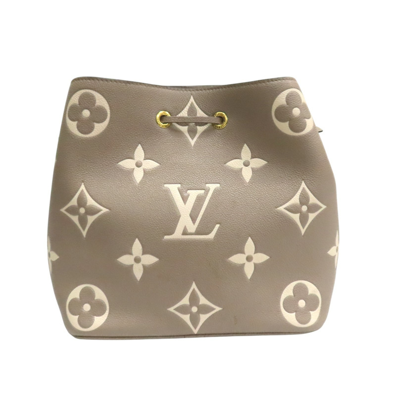 灰色 原花牛皮 Neo Noe MM 水桶包 兩用包【LOUIS VUITTON LV 路易威登】 M45555-1
